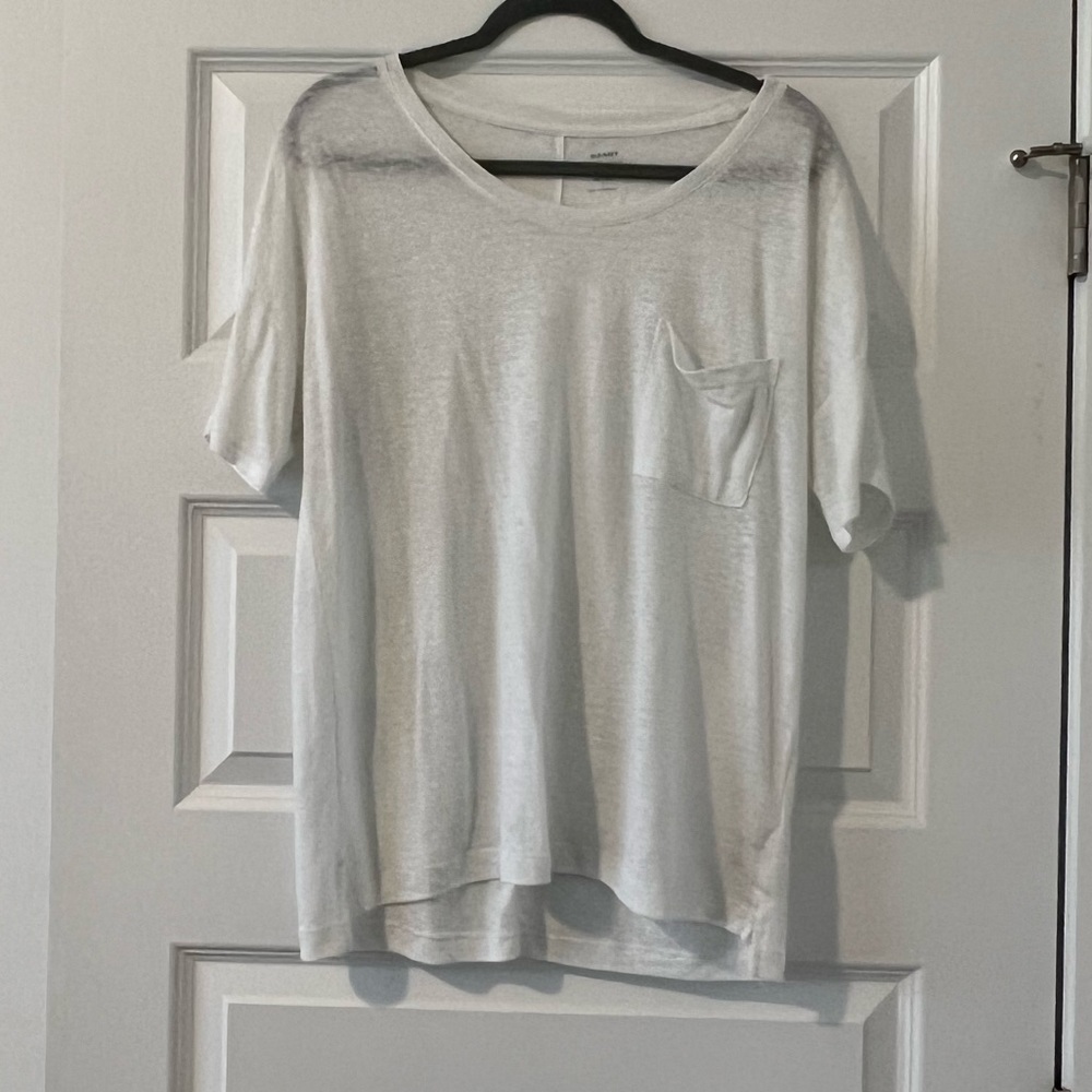 White Boyfriend Tee